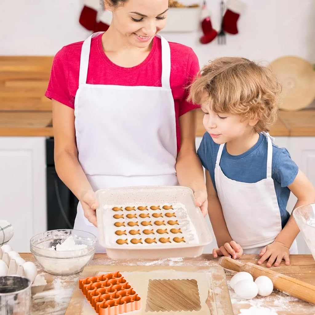 HASTHIP Fish Biscuit Cutter Mold Cookie Cutter 25 Cavities Creative Fish Shaped Biscuit Molds Kitchen Cookie Cutter Biscuits Cutter Mold HASTHIP Fish Biscuit Cutter Mold Cookie Cutter 25 Cavities Creative Fish Shaped Biscuit Molds Kitchen Cookie Cutter Biscuits Cutter Mold